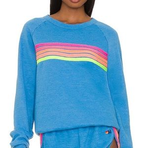 ISO aviator nation 5 stripe sweatshirt IN SEARCH OF